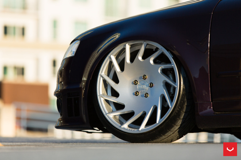 Audi RS4 on Vossen Wheels