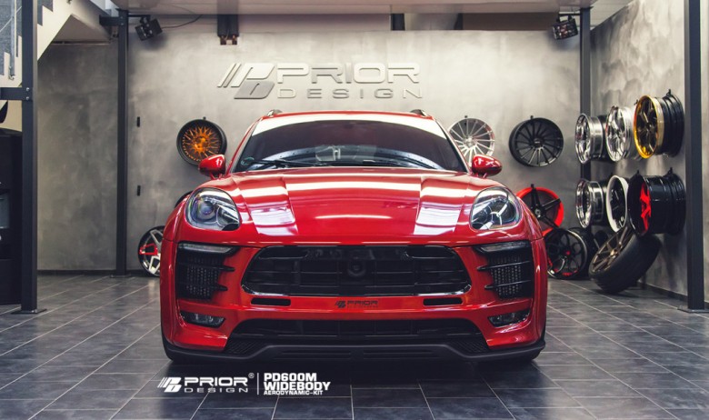 Porsche Macan by Prior Design Receives Wide Body Kit