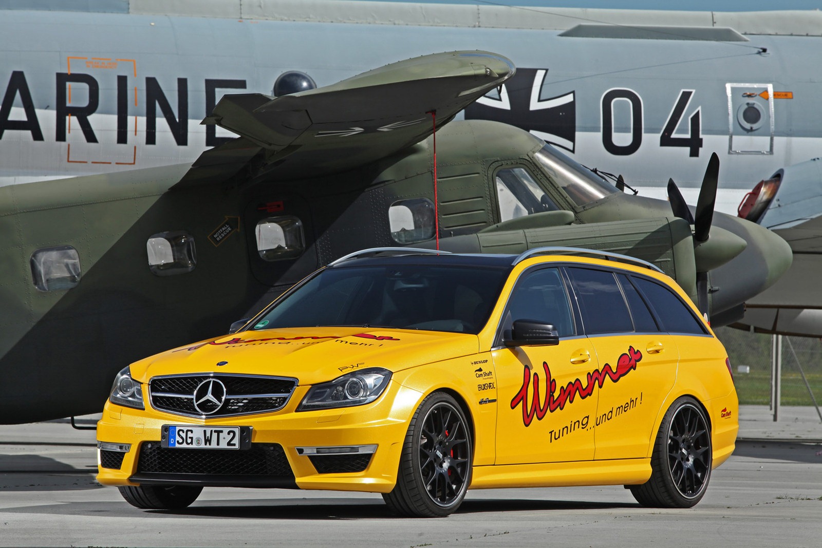 Mercedes C63 AMG Wagon by Wimmer RS