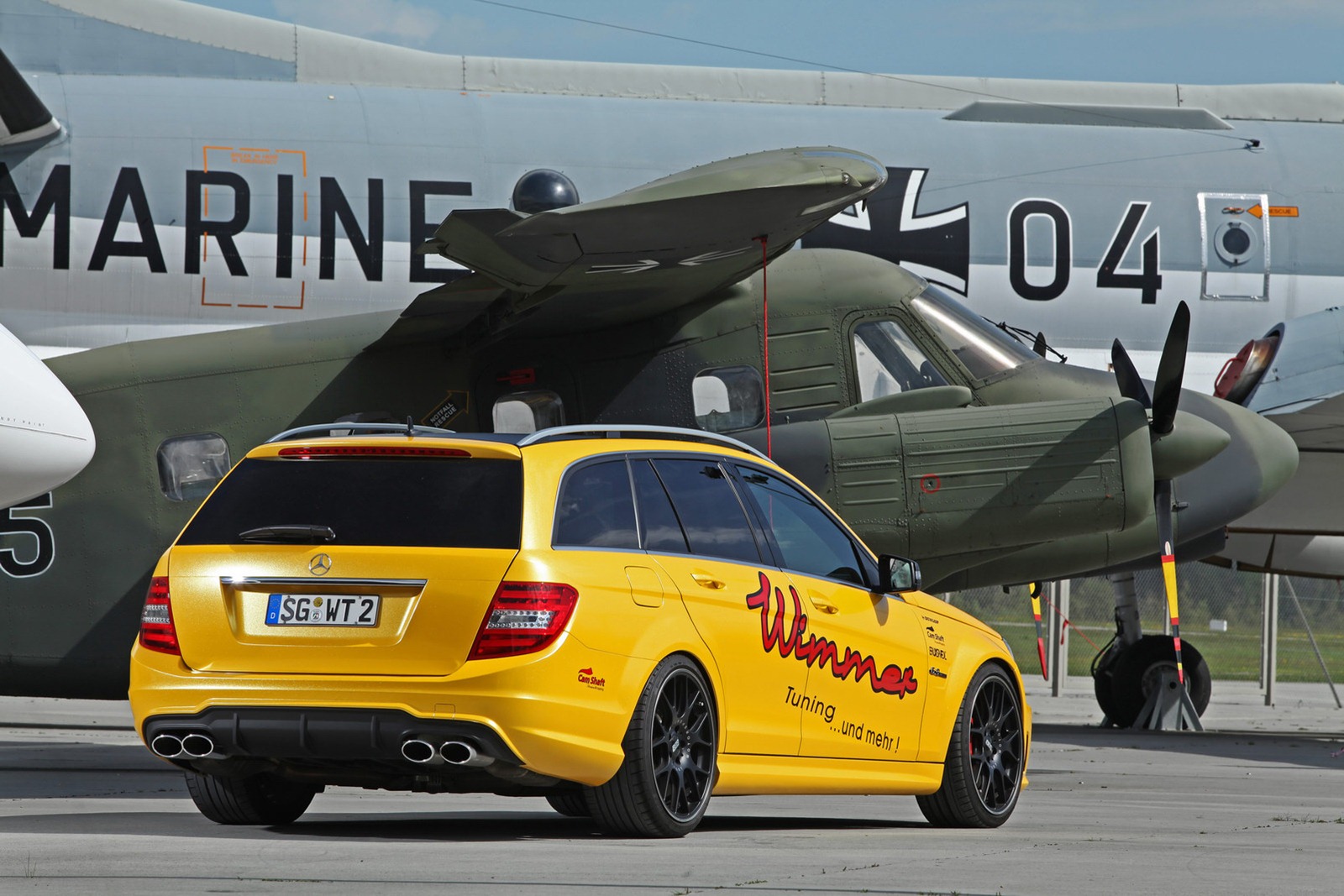 Mercedes C63 AMG Wagon by Wimmer RS