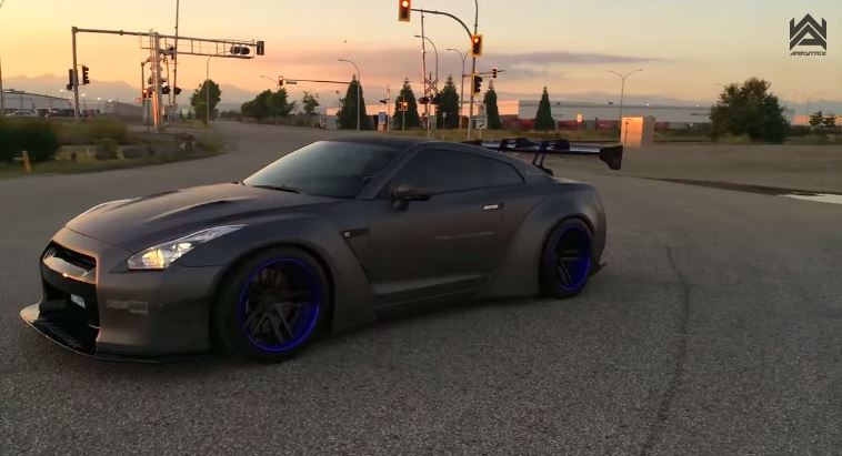 Nissan GT-R by Liberty Walk and Armytrix