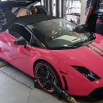 Pink Lamborghini Gallardo LP560