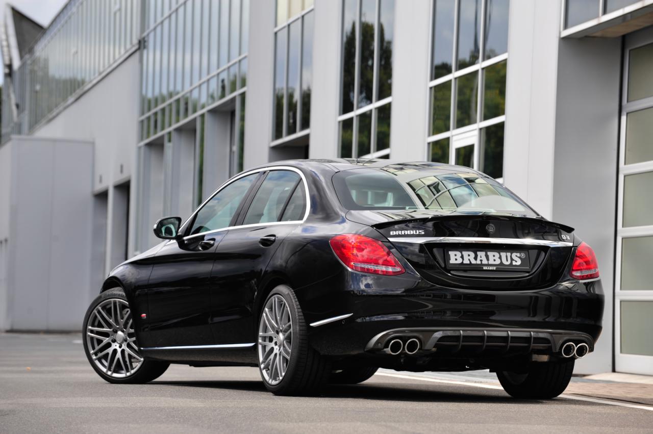 Mercedes C-Class tuned by Brabus
