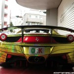 Ferrari 458 Spider Golden Shark by Office-K