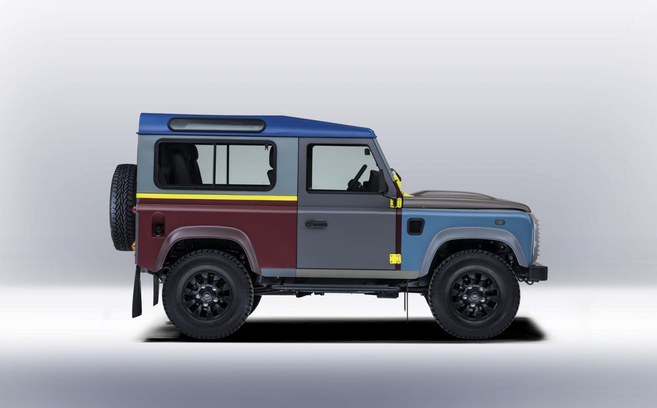 Land Rover Defender by Paul Smith