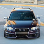 Audi RS4 on Vossen Wheels