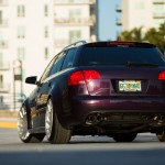 Audi RS4 on Vossen Wheels