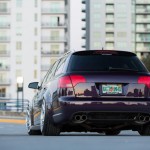 Audi RS4 on Vossen Wheels