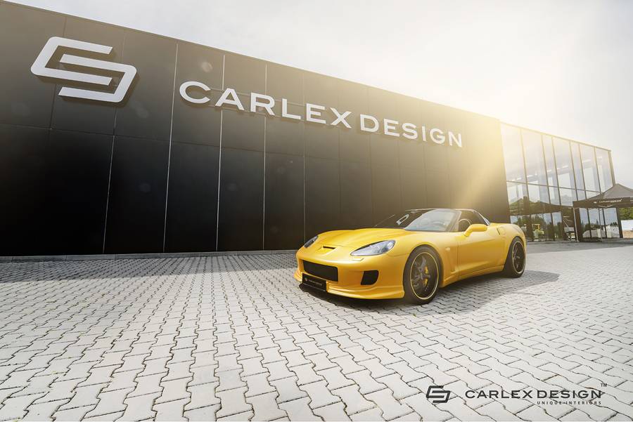Chevrolet Corvette C6 Yellow Line by Carlex Design