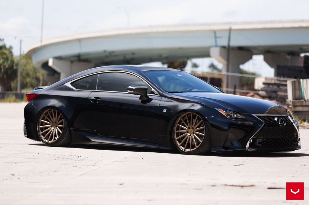 Lexus RC F Sport on Vossen Wheels