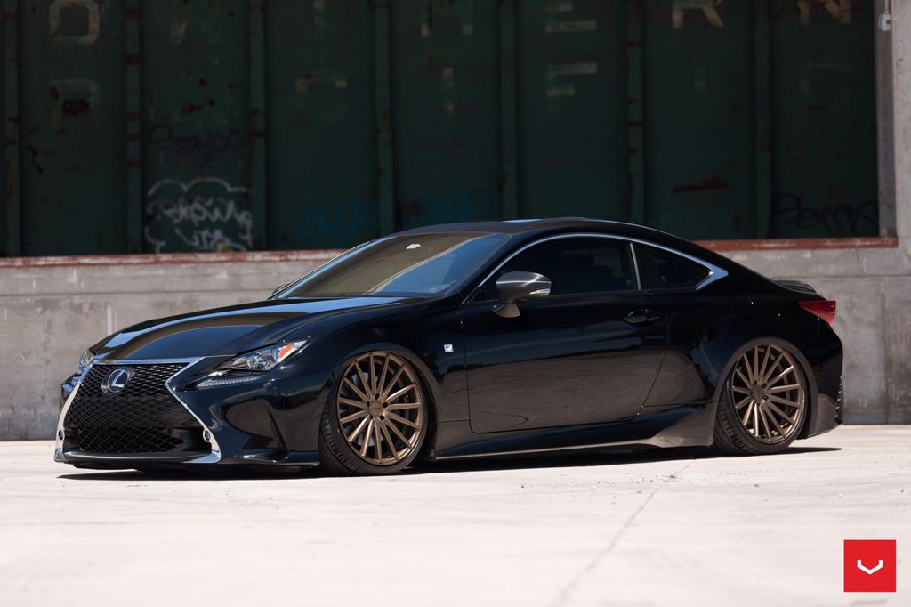 Lexus RC F Sport on Vossen Wheels