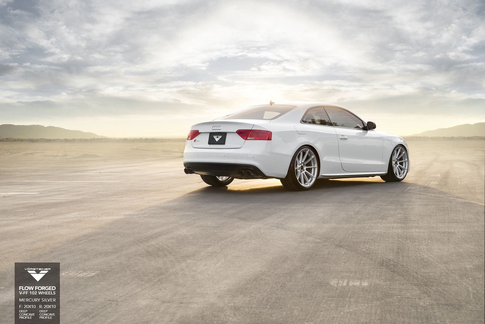 Audi S5 on Vorsteiner Wheels