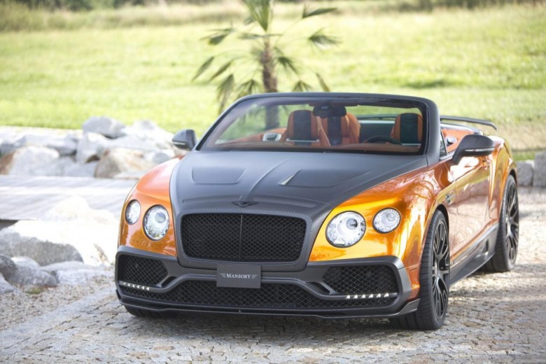 Bentley Continental GT Speed Convertible by Mansory