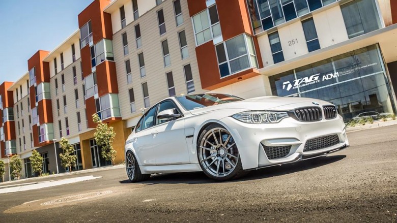 BMW M3 Fitted with ADV.1 Wheels, Installation by TAG Motorsports