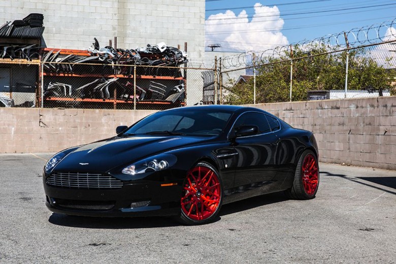 Aston Martin DB9 on Forgiato Wheels