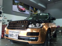 Copper Rose Range Rover Sport by Impressive Wrap