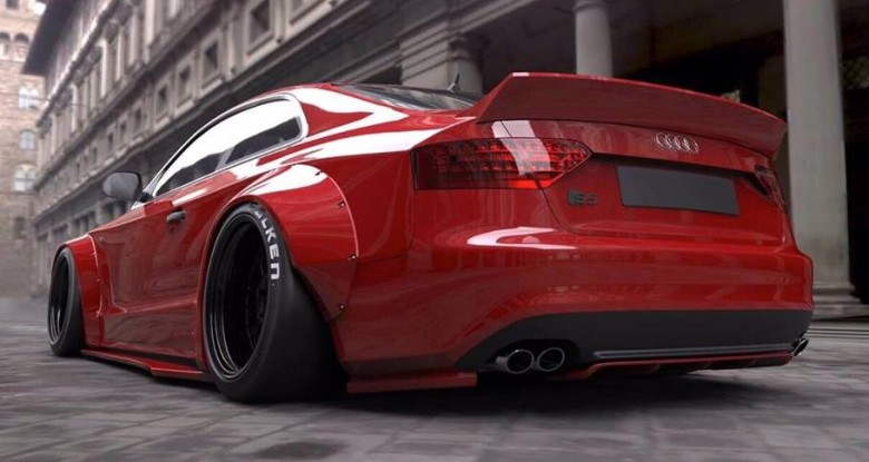 Liberty Walk Audi S5 Breaks Cover