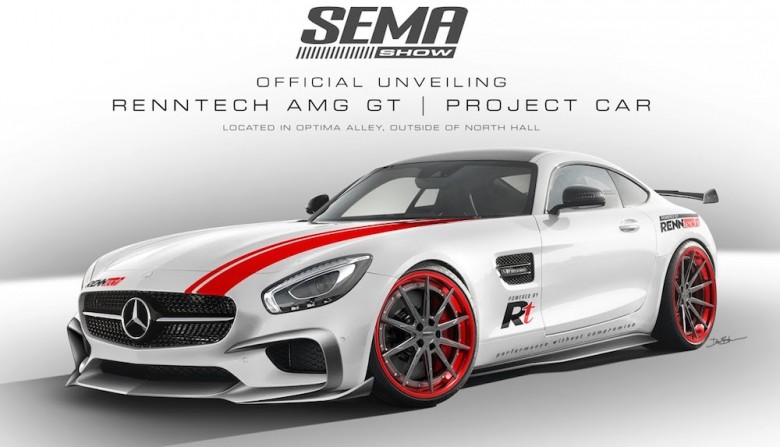 2015 SEMA Show: Mercedes AMG GT by RENNtech
