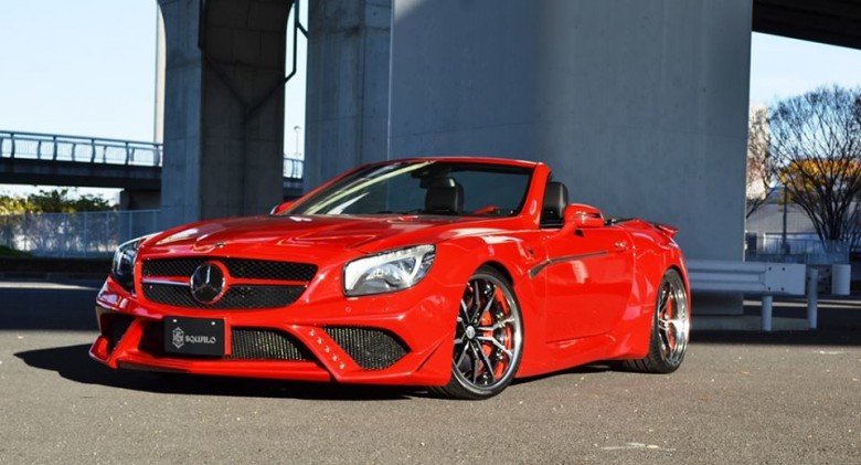 Mercedes-Benz SL63 with “Grado” Wheels, Installation by VITT Squalo