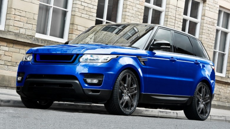Gorgeous Estoril Blue Range Rover Sport by Kahn