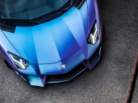 Lamborghini Aventador Dragon Sits on PUR Wheels, Installation by DMC