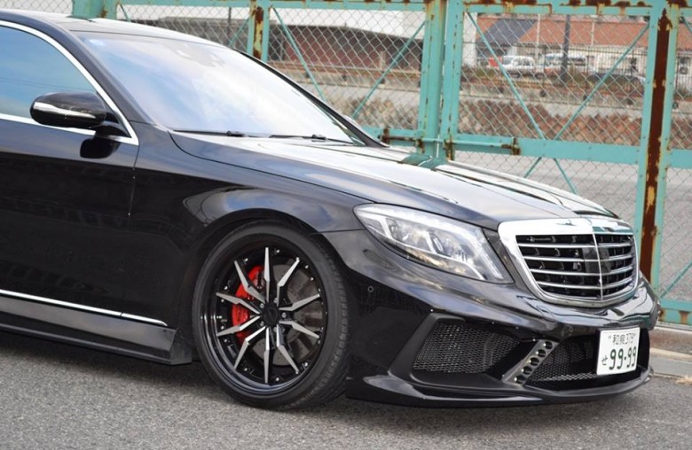 Mercedes S-Class Sits on Grado Wheels, Installation by VITT Performance