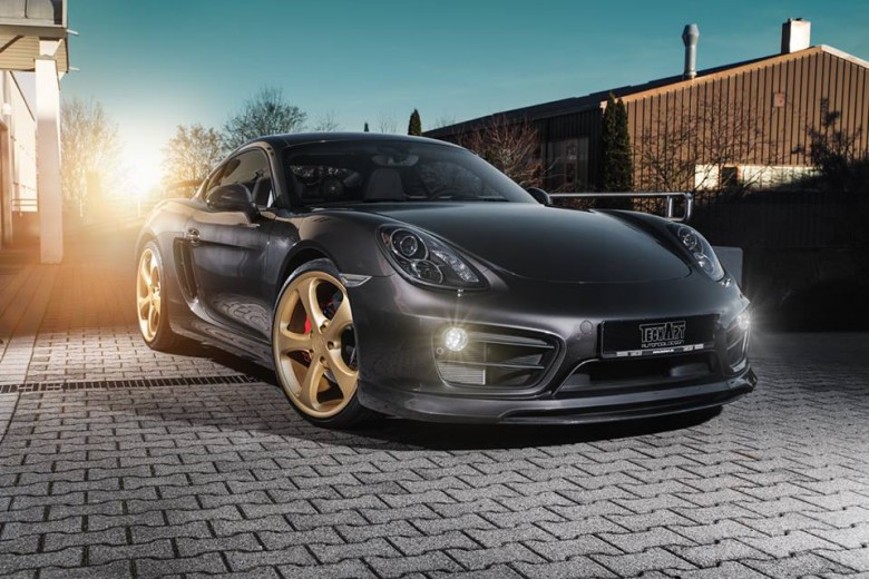 Porsche Cayman S with GT Aero Kit by Techart