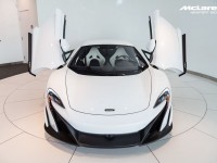 Silica White McLaren 675LT Pops-Up in Newport Beach