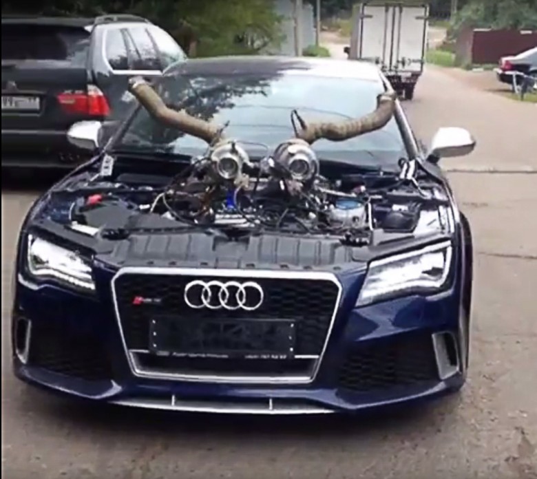 The Most Insane Audi RS7 Comes From Russia