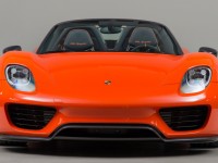 Continental Orange Porsche 918 with Weissach Package Looks Exotic
