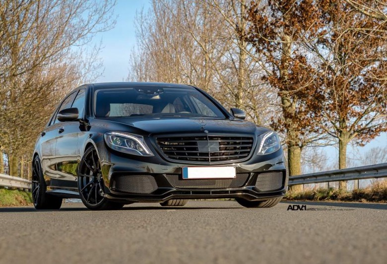 Mercedes S63 AMG Sits on ADV.1 Wheels