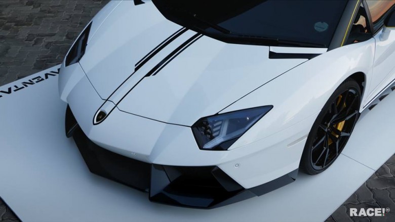 Lamborghini Aventador with Novitec Carbon Aero Kit by RACE! Looks Cool