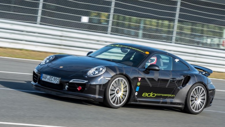 Edo Competition Takes Porsche 911 Turbo S Out for a Spin on the Sachsernring, Germany