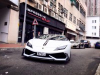 Lamborghini Huracan with DMC Carbon Fiber Kit by Impressive Wrap