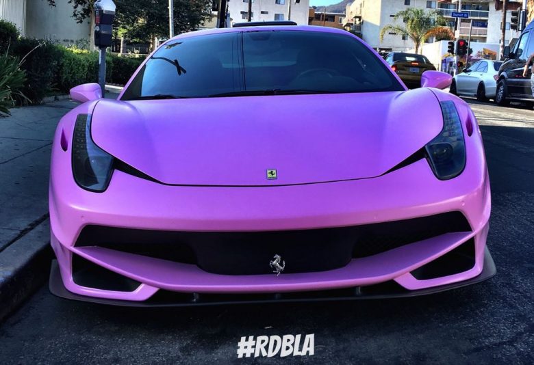 RDBLA Tuner Adds More Beauty to This Gorgeous Satin Pink Ferrari 458 Italia