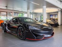 McLaren 570S in Onyx Black Displayed in Munich Dealership