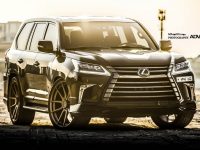 Lexus LX570 on ADV.1 Wheels Is Extremely Aggressive