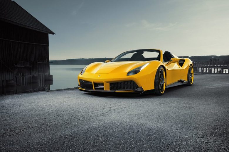 Video and Photo Gallery: Novitec Rosso Ferrari 488 Spider Is Out of the Box and Looks Smashing