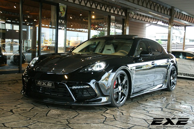 Porsche Panamera with Outrageous Mansory Kit Pops-Up on the Web