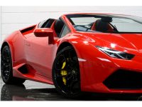Smashing Rosso Mars Lamborghini Huracan Spyder Is Up for Grabs in the UK