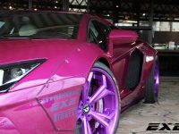 Violet Lambo Aventador with Liberty Walk Kit by EXE