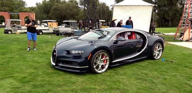 Bugatti Chiron in Blue Carbon Is an Absolute Beauty