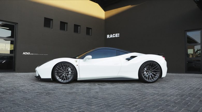 Ferrari 488 GTB Stands on ADV.1 Wheels, Installation by RACE! South Africa