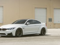 BMW M4 Sits on ADV1 Wheels, Looks Pretty Menacing with the Liberty Walk Kit
