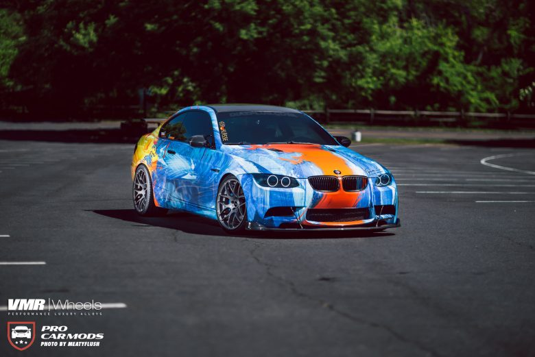 E92 BMW M3 gets Amazing Body Wrap from Diaz Plus