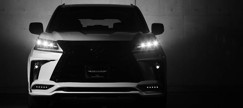 2016 Lexus LX 570 with Black Label Wide Kit by Artisan Spirits