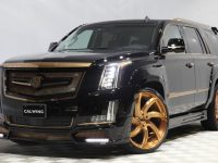Cadillac Escalade by Calwing Is a Real Standout with Gold Aero Kit
