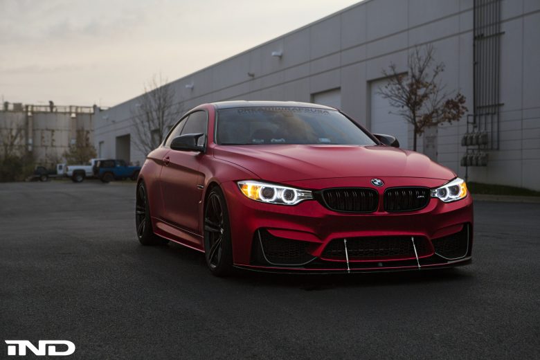 Matte Red BMW M4 by iND Is Mind-Blowing