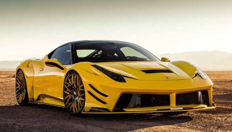 Creative Bespoke Fits Ferrari 458 Italia with Prior Design Wide Aero Kit