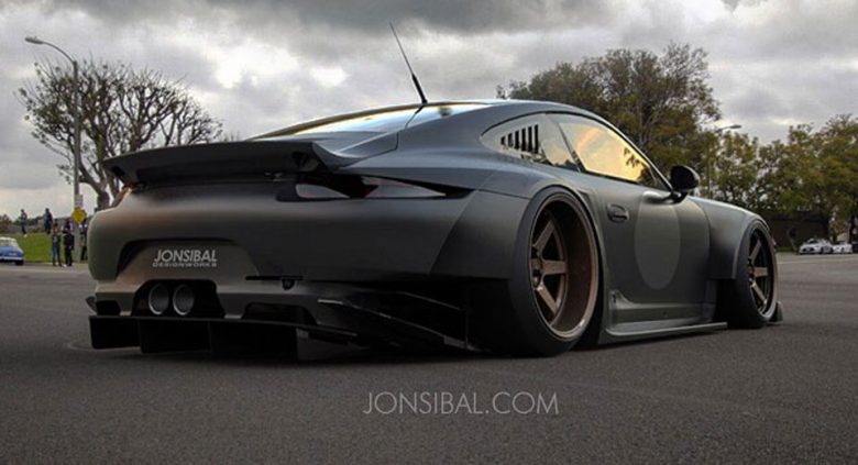 Virtual Tuning: Porsche 911 Turbo S Gets Crazy with Wide Kit from Jonsibal